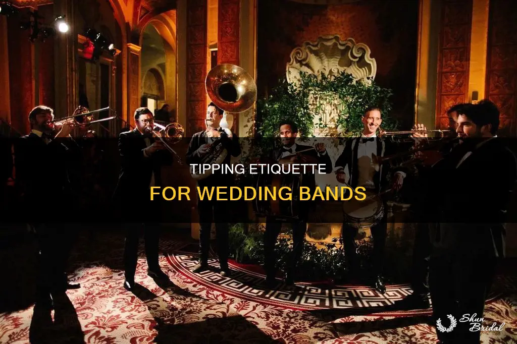 do you tip wedding band