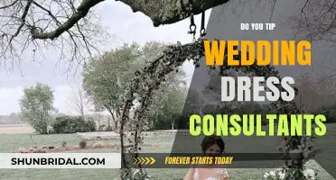 Wedding Dress Consultants: Tipping for Excellent Service
