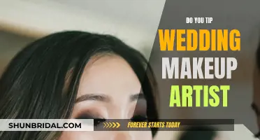 Tipping Wedding Makeup Artists: Etiquette and Expectations