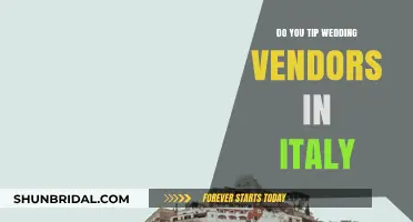 Tipping Wedding Vendors in Italy: What's Expected?