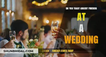 Toasting Absent Friends: Wedding Etiquette Explained