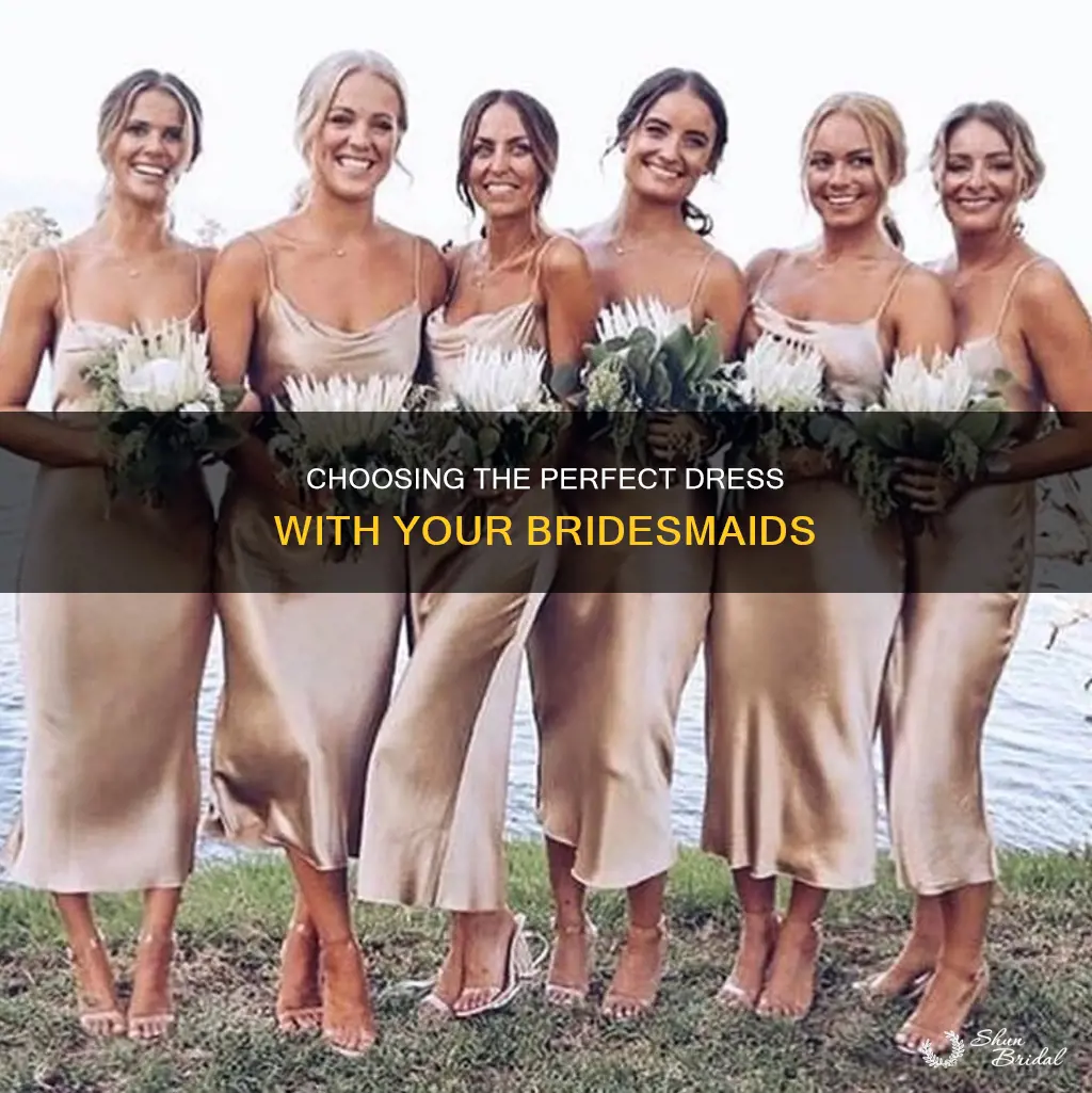 do you try on your dresses with your bridesmaids