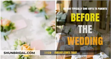 Should You Gift Your Parents Before the Wedding? Etiquette Explained