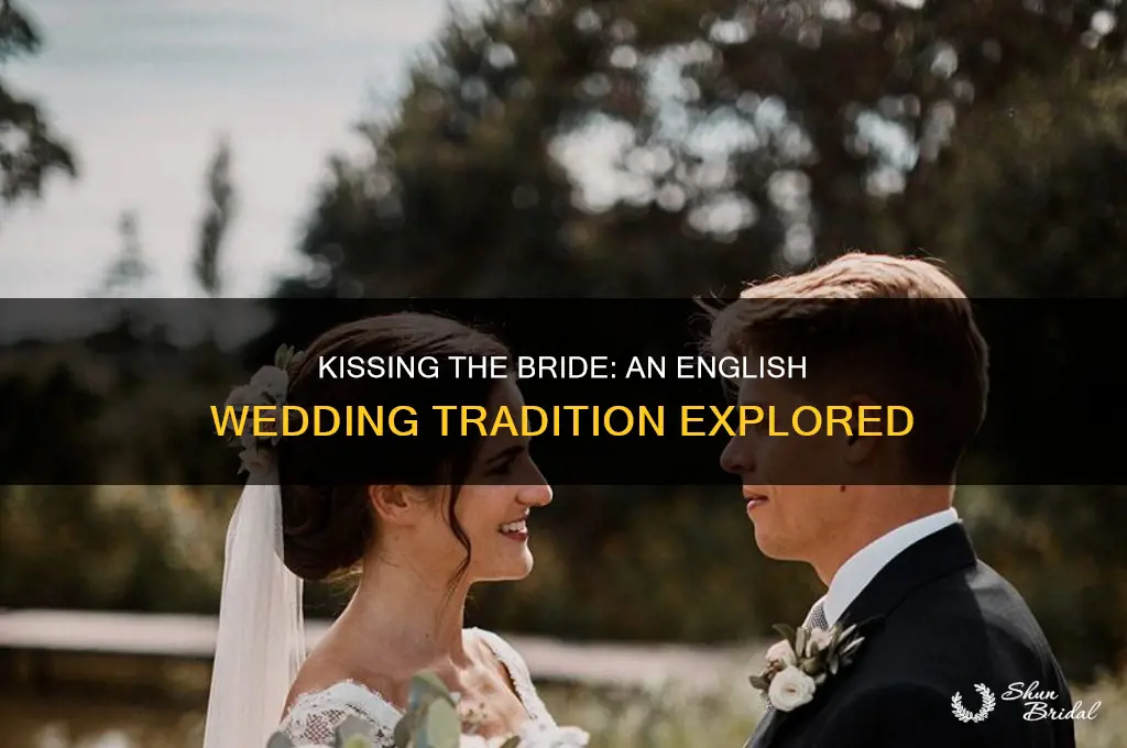 do you usally kiss the bride in englan at weddings
