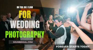 Flash for Wedding Photography: When and Why?