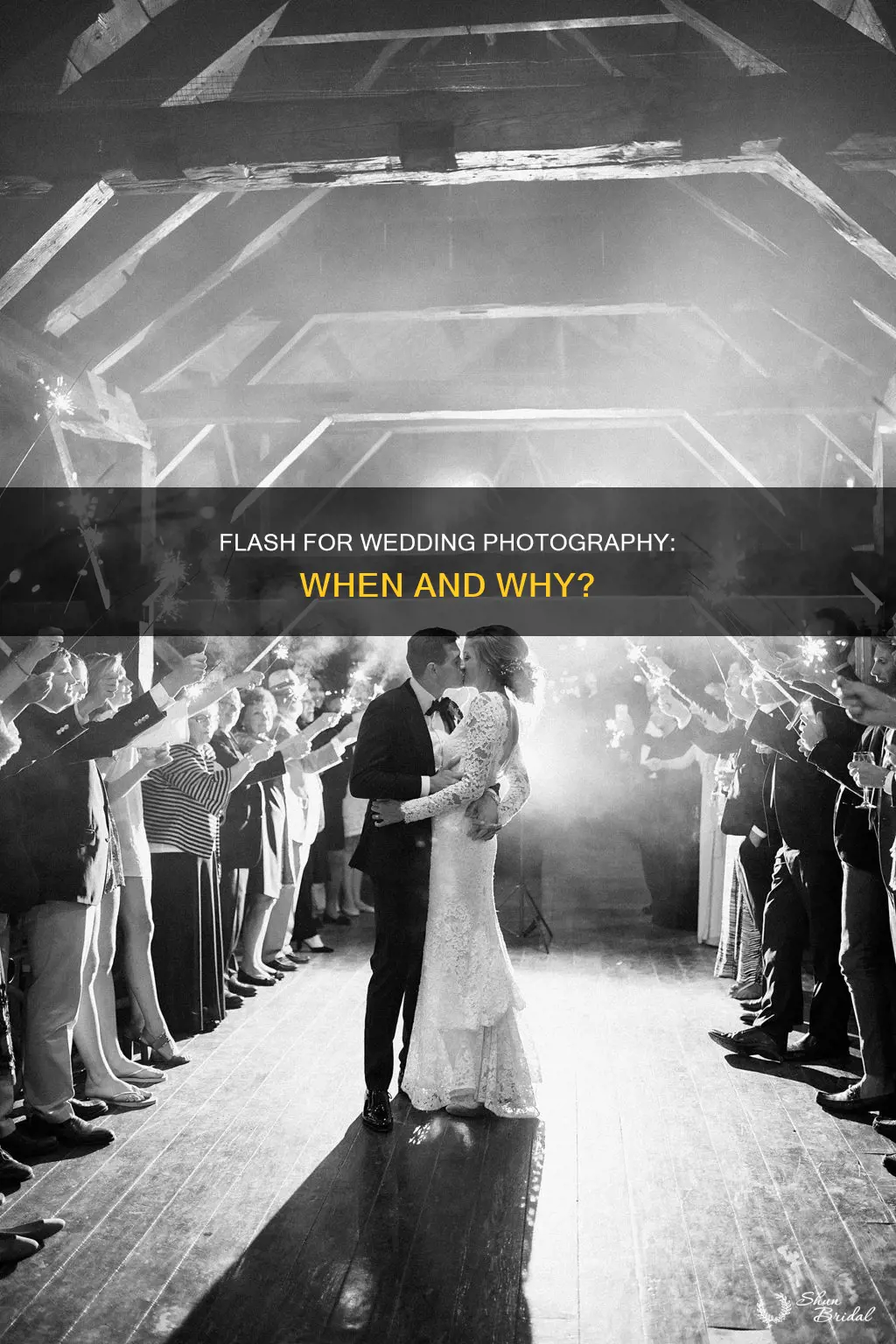 do you use flash for wedding photography