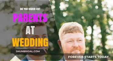 Ushering Parents: Wedding Etiquette Explained