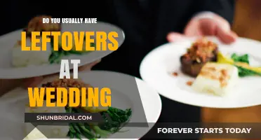 How to Avoid Wedding Leftovers