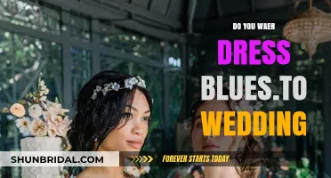 Dress Blues at a Wedding: When and Why