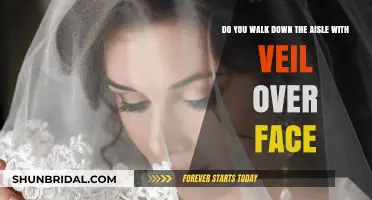 Should You Walk Down the Aisle with a Veil Over Your Face?