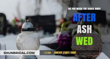 Ash Wednesday: Washing Away the Ashes