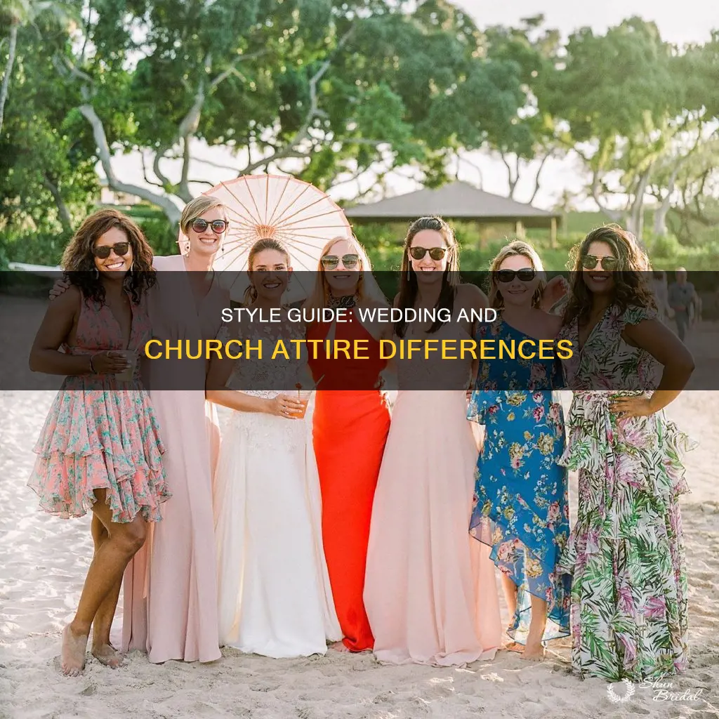 do you wear different dress to wedding and churh