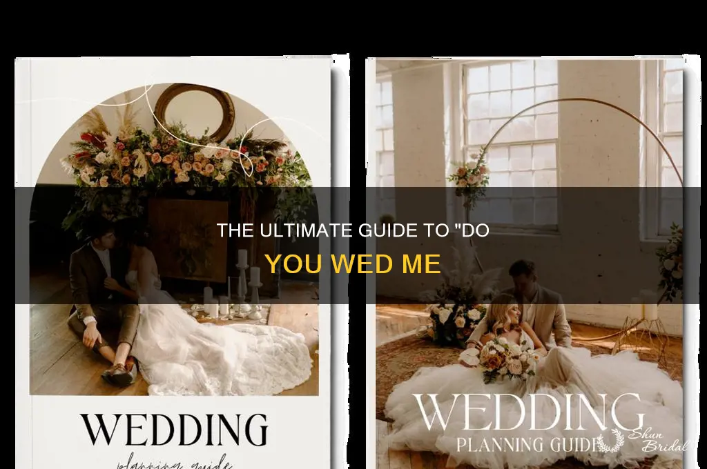 do you wed me