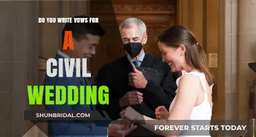 Crafting Personal Vows for Your Civil Wedding: A Simple Guide