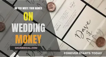 The Etiquette of Wedding Money: To Sign or Not to Sign?