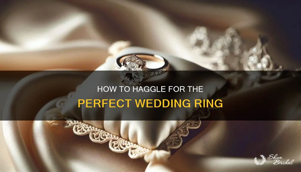 do youbnegotiate wedding rings