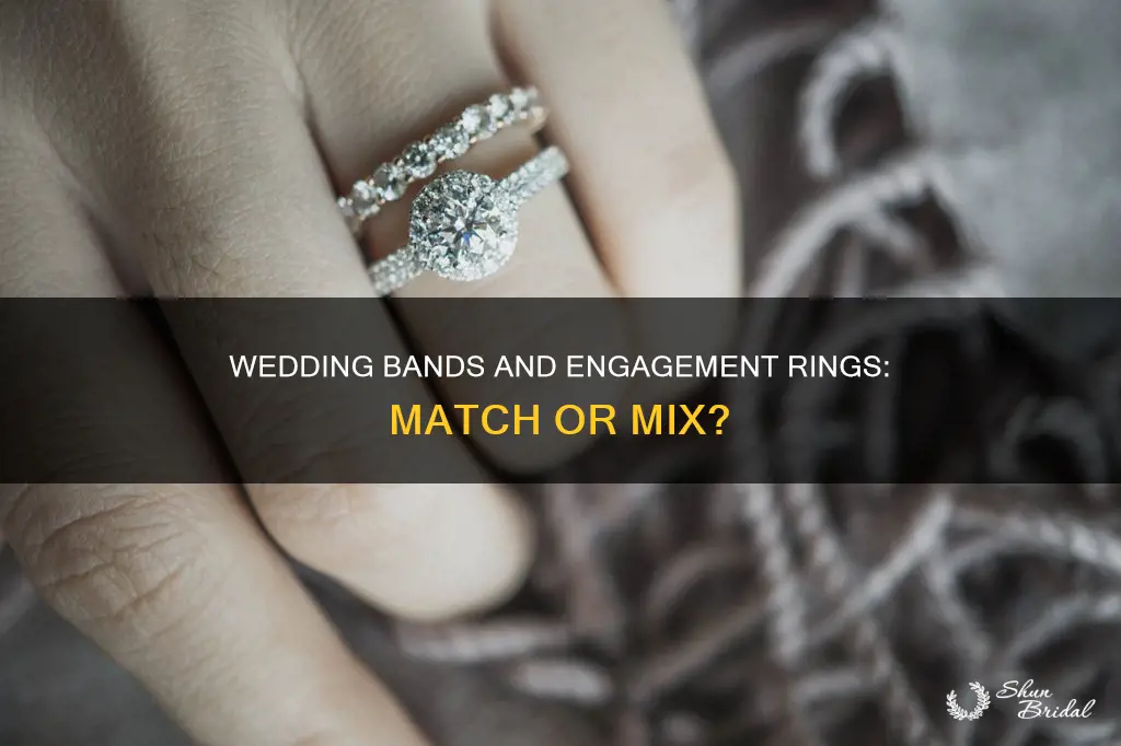 do your engagement ring and wedding band have to match