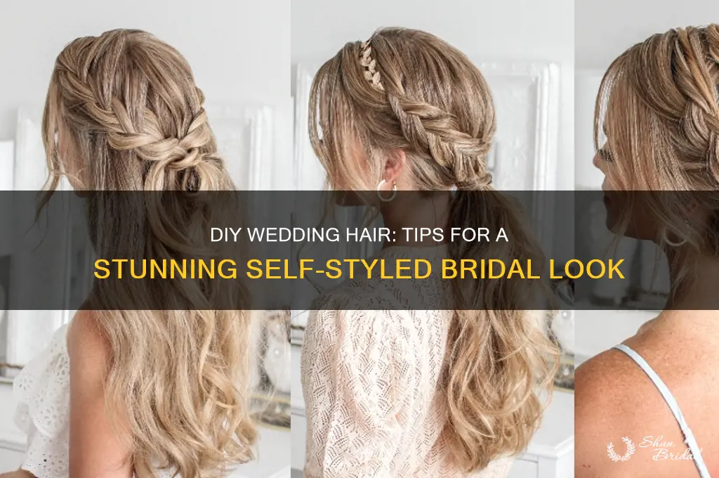 do your own hair wedding day