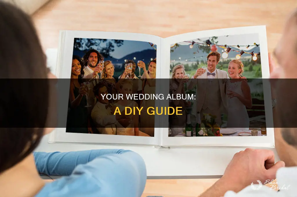 do your own wedding album
