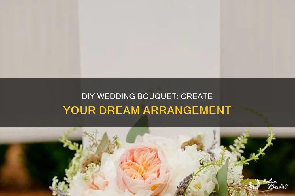 do your own wedding bouquet