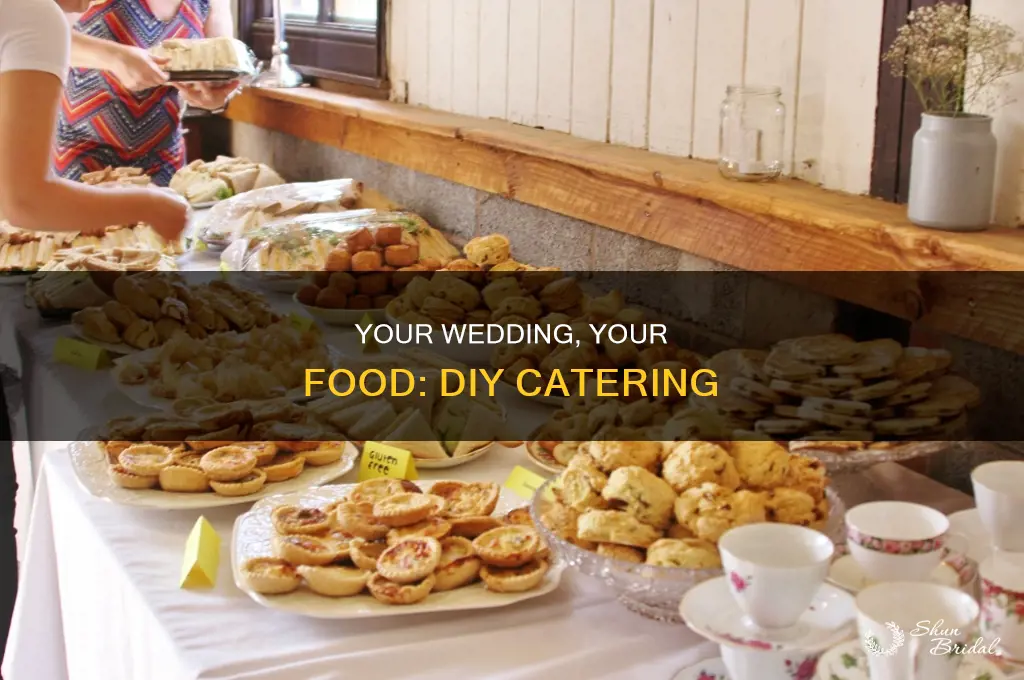 do your own wedding food