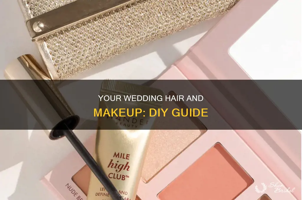 do your own wedding hair and makeup