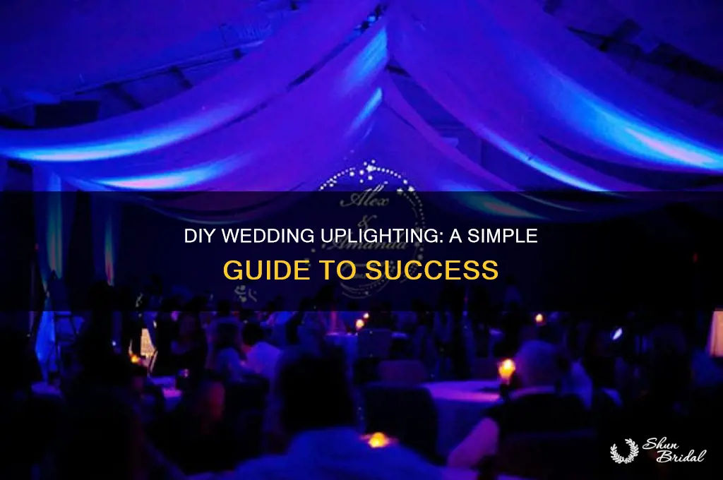 do your own wedding uplighting