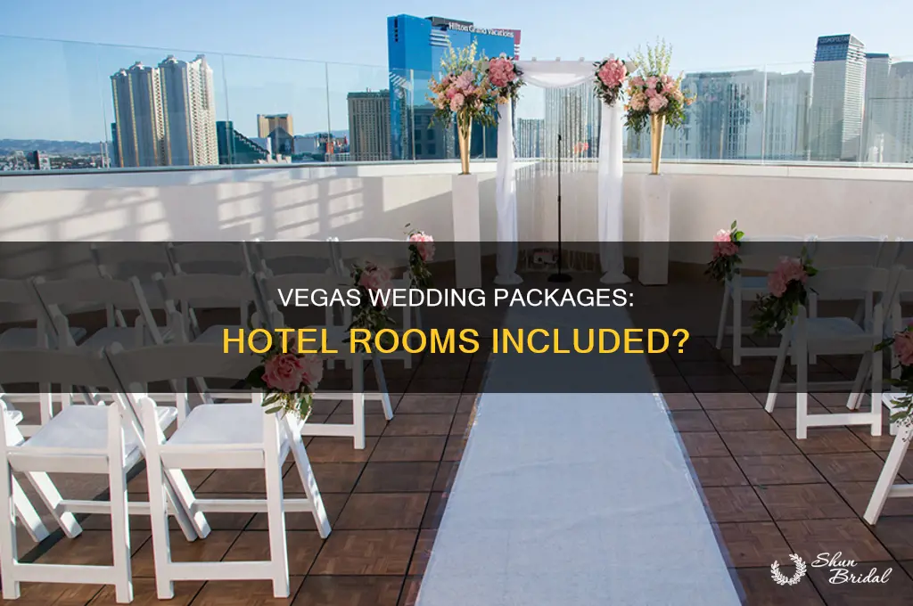 do your vegas wedding packages include hotel room accommodations