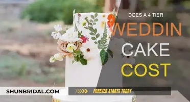 How Much Does a 4-Tier Wedding Cake Cost?