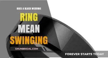 Black Wedding Ring: Swinging Symbol or Fashion Statement?