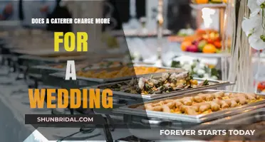 Catering Costs: Why Weddings Demand a Premium