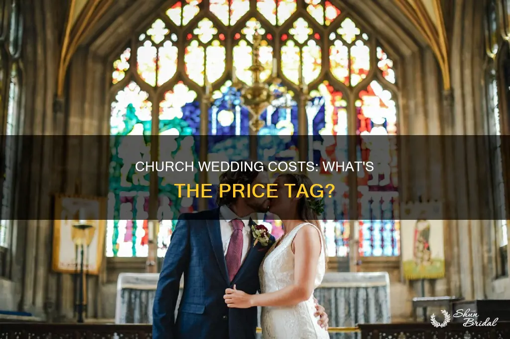 does a church charge for a wedding