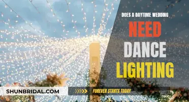 Dance Lighting for Daytime Weddings: Is It Necessary?