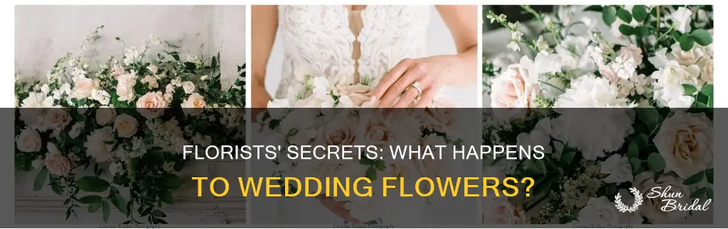 does a florist keep flowers from wedding