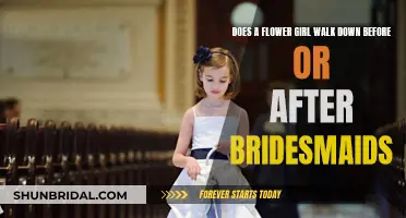 Who Walks Down the Aisle First: Flower Girl or Bridesmaids?