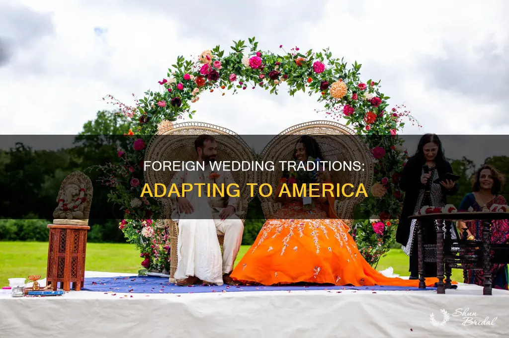 does a foreign wedding translate to america
