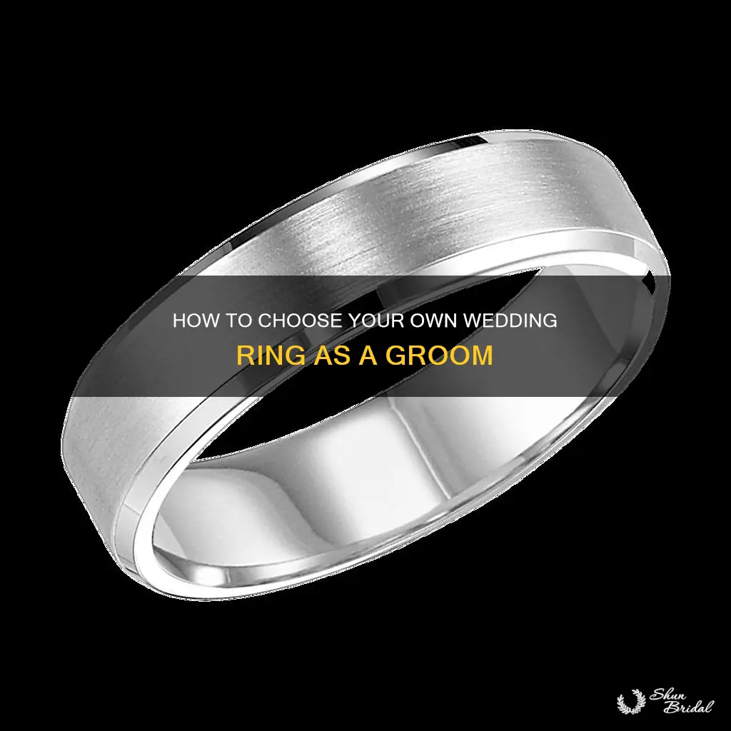does a guy buy his own wedding ring