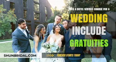 Hotel Wedding Service Charges: What's Included?