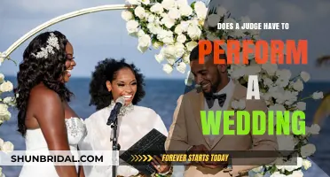 Who Can Officiate a Wedding? Judges and More