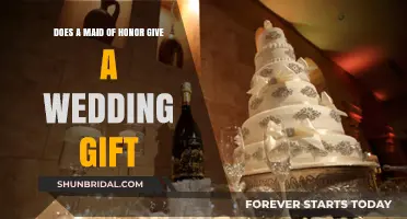 Maid of Honor Gift Etiquette: Should You Give a Wedding Present?