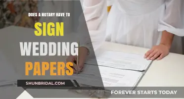 Notarizing Wedding Papers: Is It Necessary?