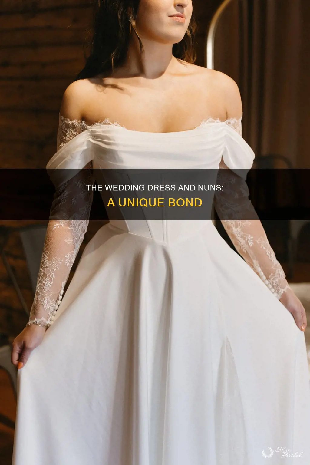 does a nun wear a wedding dress