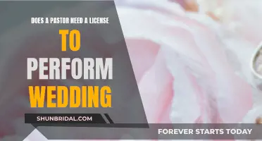 Pastors, Weddings, and Licenses: What's the Legal Requirement?
