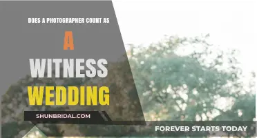 Photographer as a Witness: Wedding Legalities