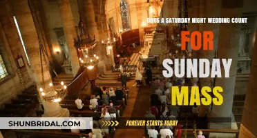 Saturday Night Weddings: Do They Fulfill Sunday Mass Obligation?
