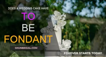 Fondant or Not: The Freedom to Choose Your Wedding Cake