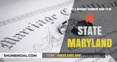 Maryland Wedding: Do I Need to Be a Resident?