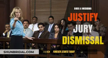 Wedding Bells: Jury Duty Dismissal?