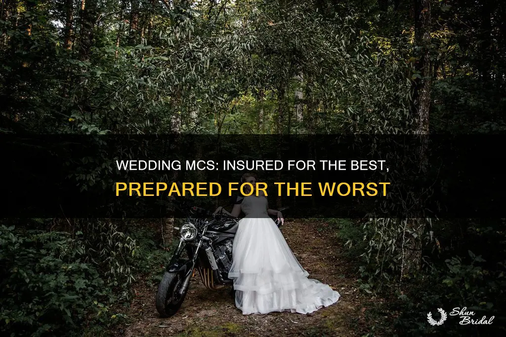 does a wedding mc need to be insured