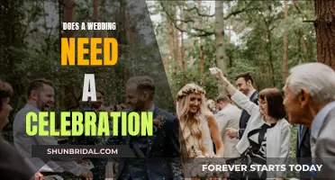 A Wedding Without Celebration: Is It Really a Wedding?